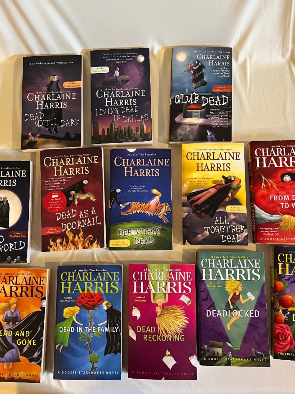 Sookie Stackhouse True Blood Series By Charlaine Harris 13 Books Complete Set